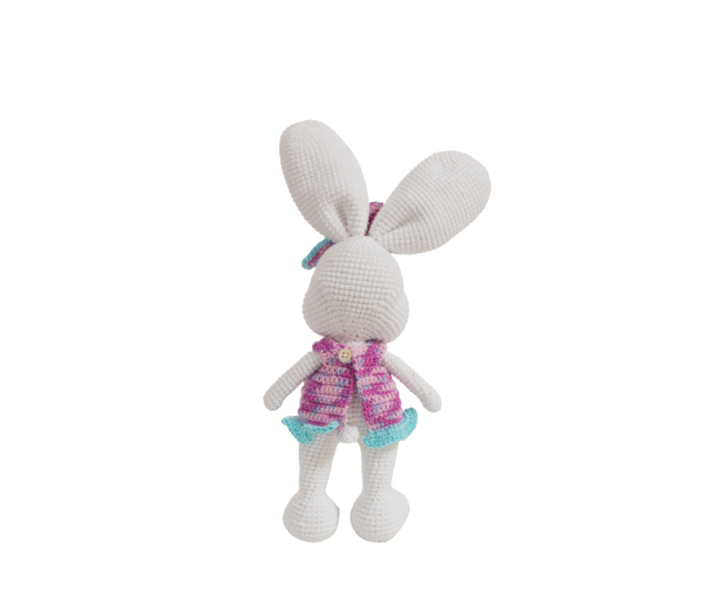 Crochet Bunny with a Bow