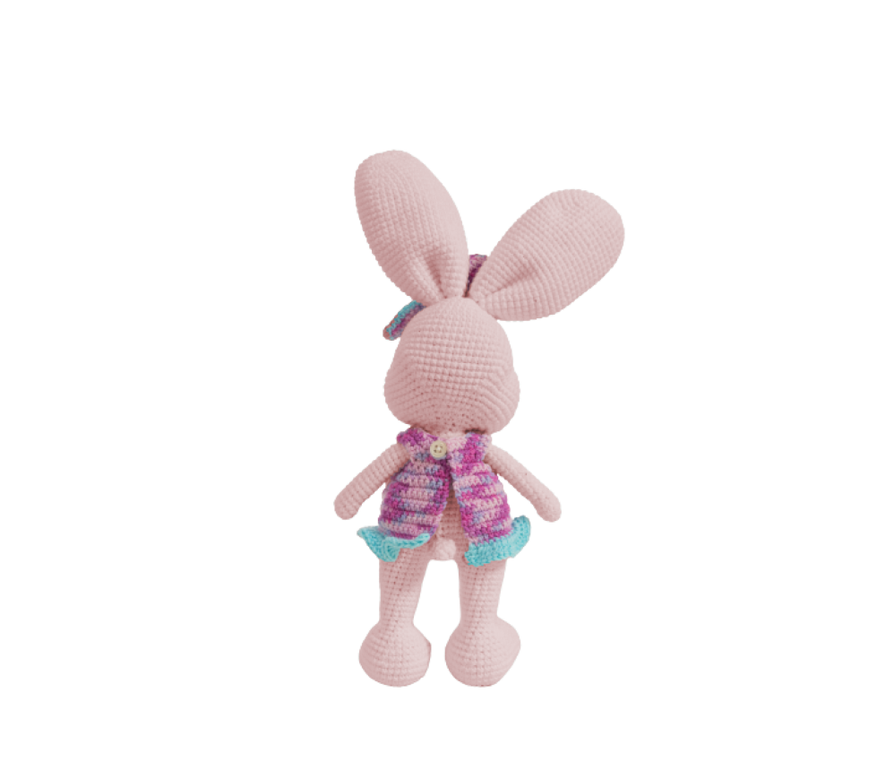 Crochet Bunny with a Bow