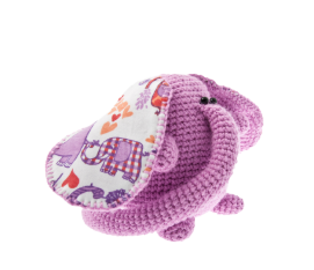 Crochet Round Elephant