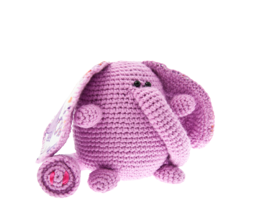 Crochet Round Elephant