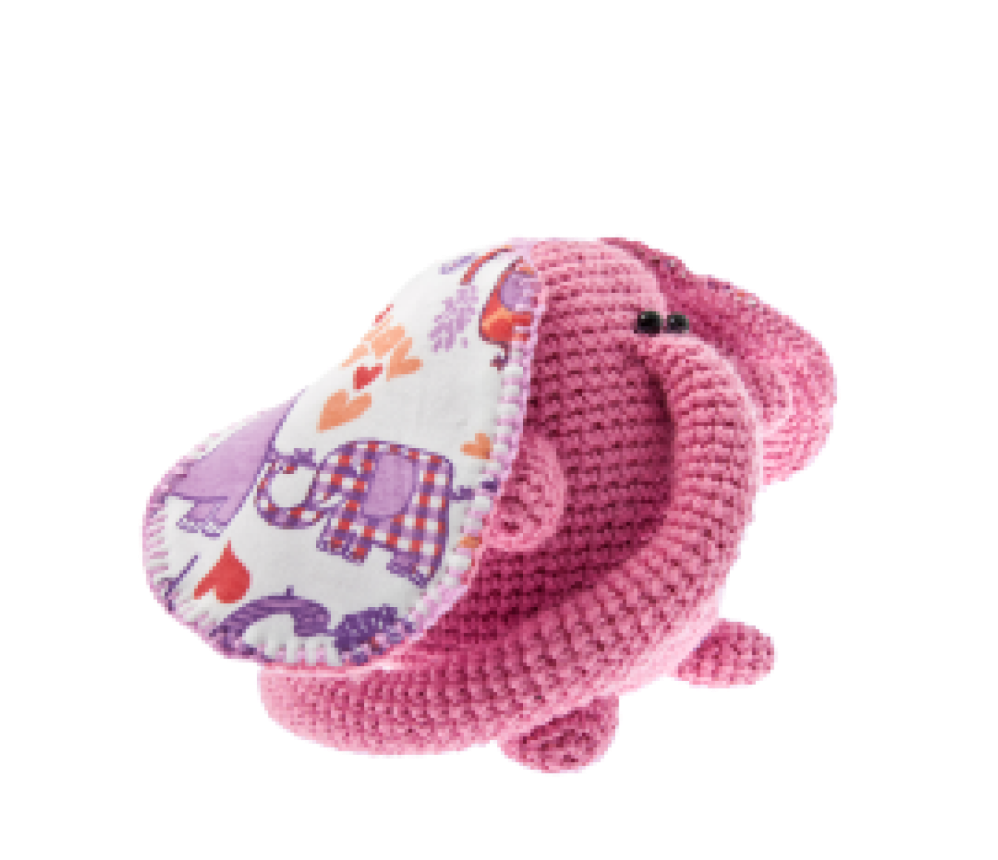 Crochet Round Elephant