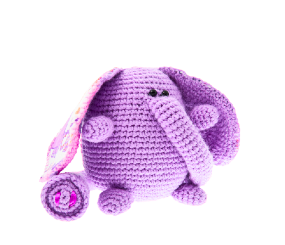 Crochet Round Elephant