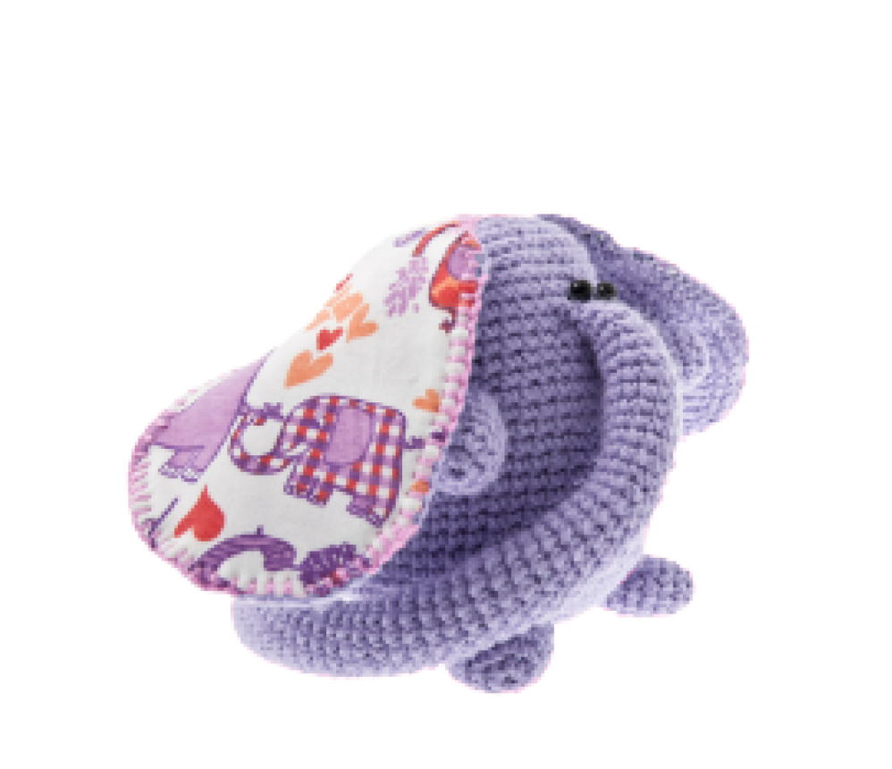 Crochet Round Elephant