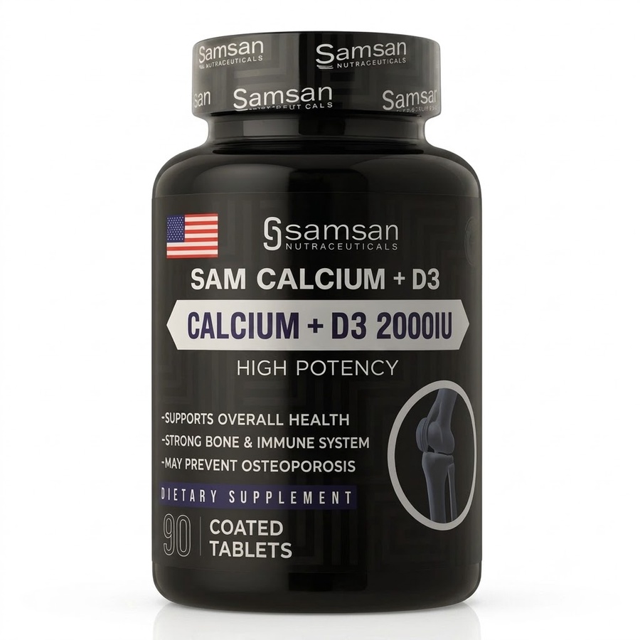 Calcium +D3 2000IU (90 cap)