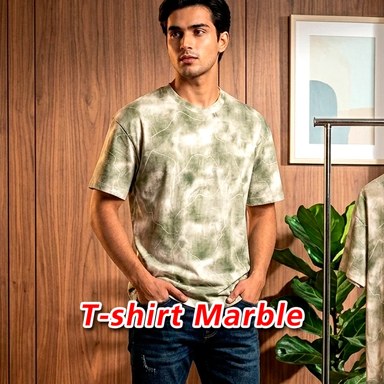 T-shirt Marble