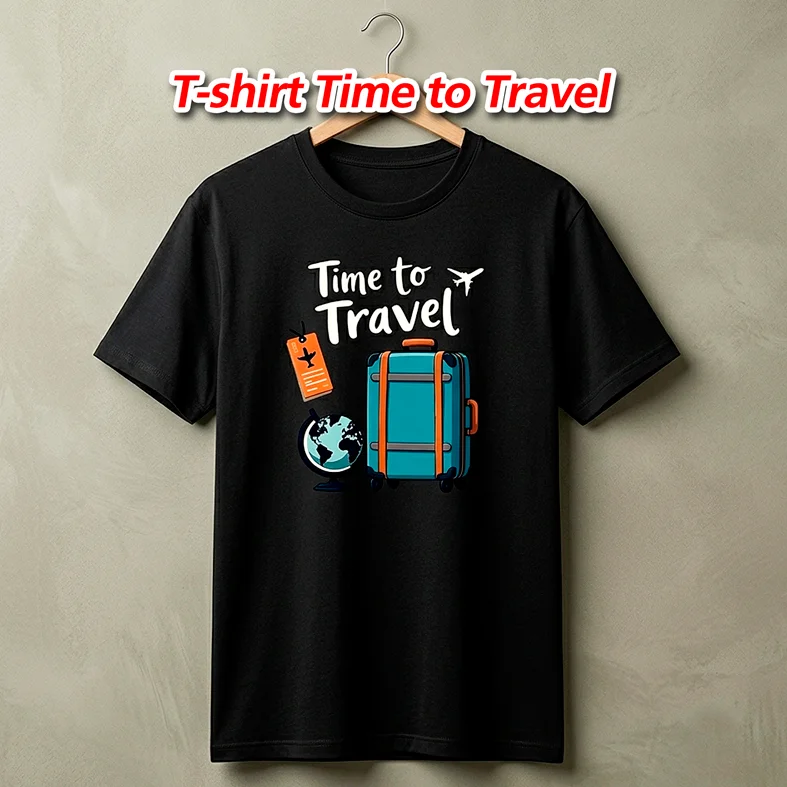 T-shirt Time to Travel