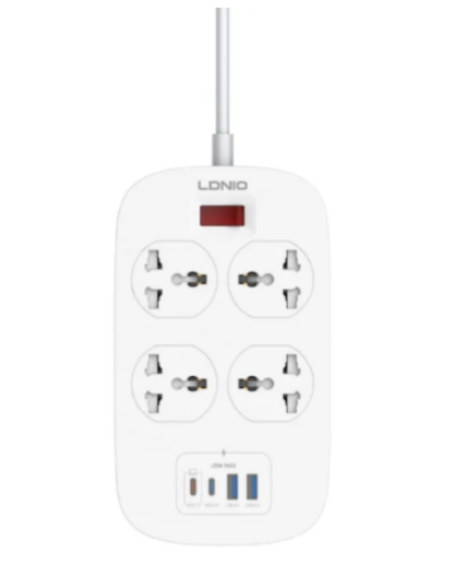 LDNIO SC4407C 2500W Universal Power Socket with 45W Super Fast Charging