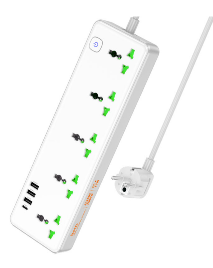 HOCO Power strip “AC13A Talento” 5 sockets EU