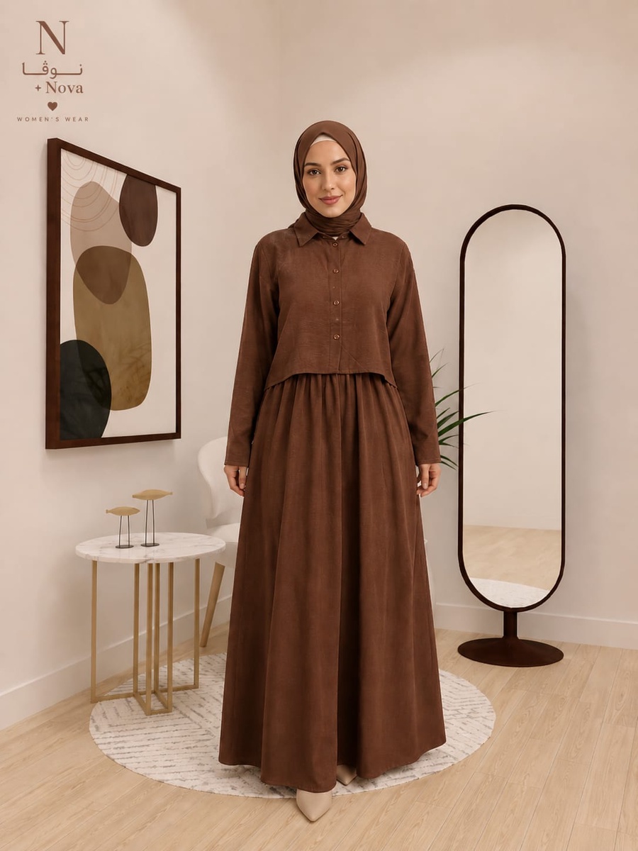 طقم شيميز وجيبة - ستايل صيفي أنيق - نوفا