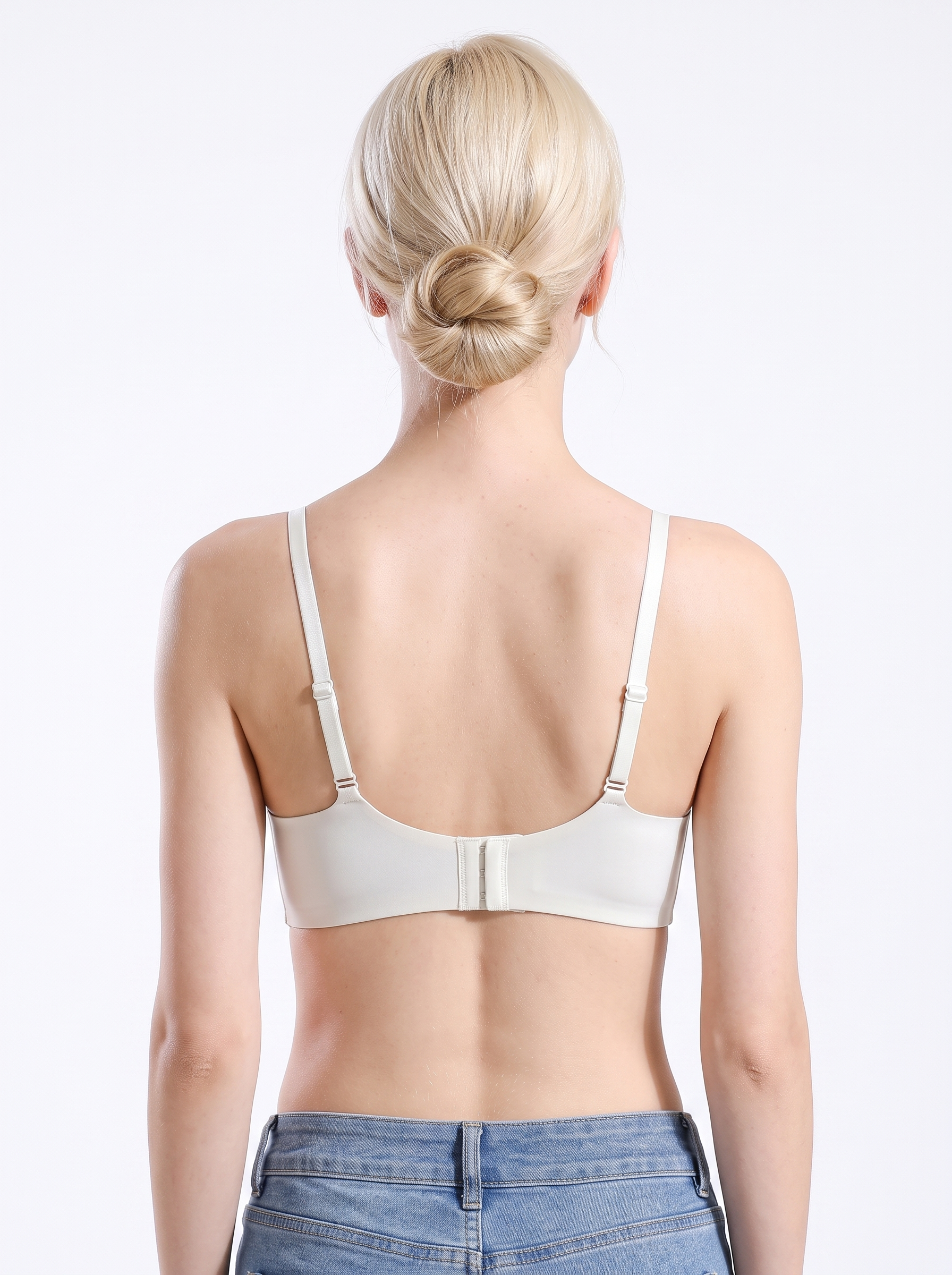 Seamless Scalloped Edge Comfort Bra
