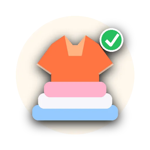 👕 مناسبة لمعظم الملابس