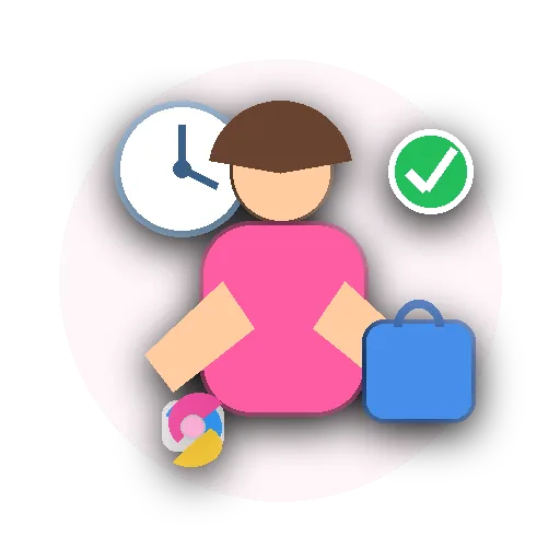 👩‍💼 للأمهات والموظفات