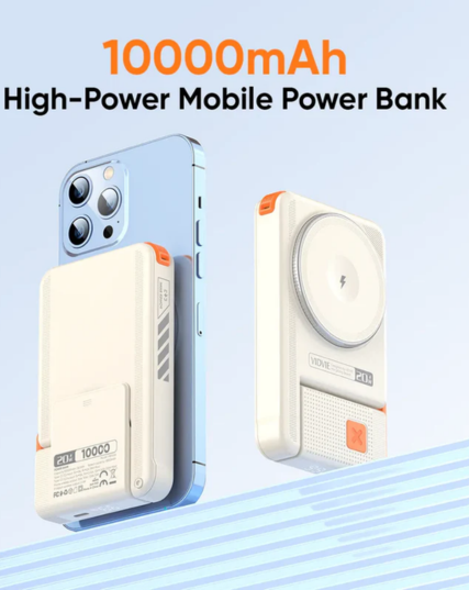 VIDVIE PB7006 3-IN-1 Magnetic Wireless Charging Power Bank