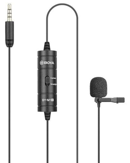 BOYA BY-M1 Lavalier Microphone 