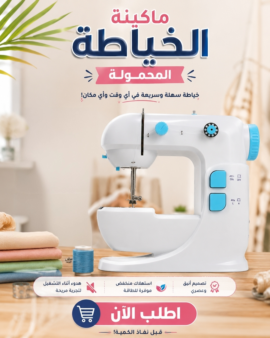 ماكينة الخياطة المحمولة Mini Sewing Machine