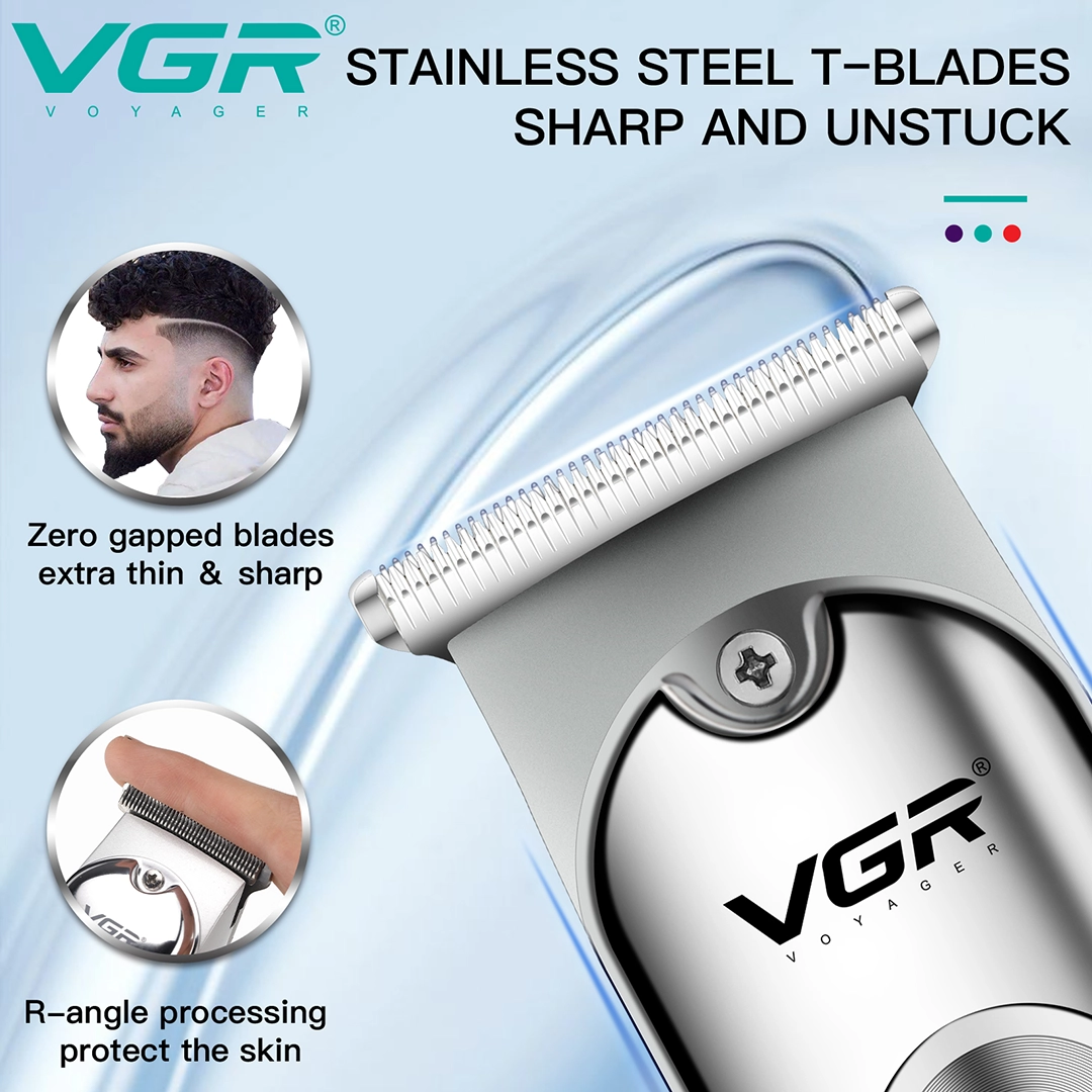ماكينة حلاقة وتحديد الشعر والذقن الاحترافية VGR V-071