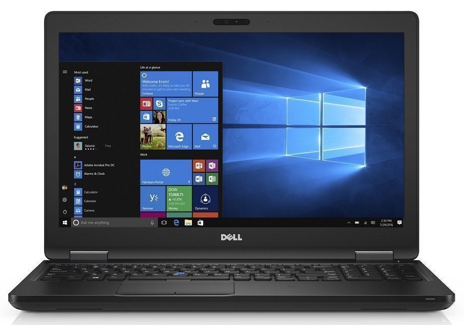 Dell Latitude 15 5580 Intel Core i7-7820HK 16GB RAM 256GB SSD 15.6