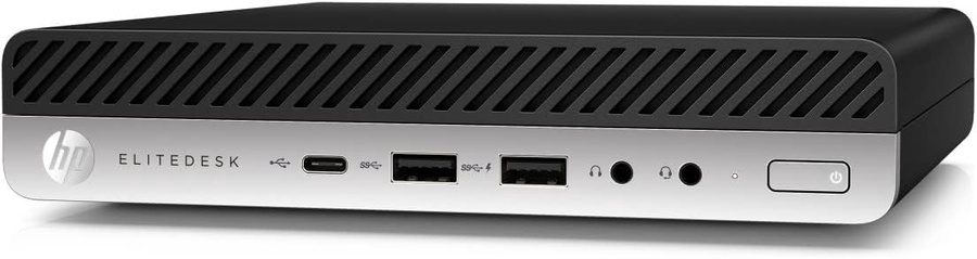 HP EliteDesk 800 G3 DM Intel Core i5-6500T 8GB RAM 256GB SSD Mini Desktop (Used)
