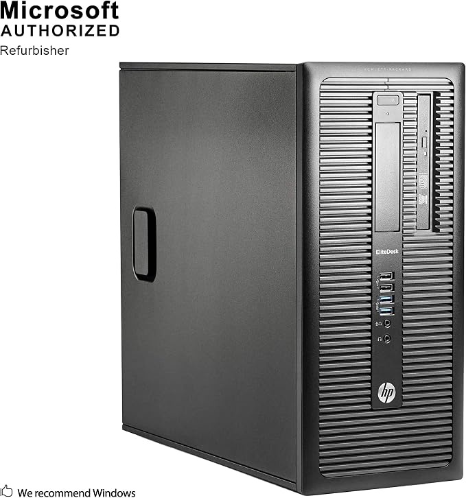 HP ProDesk 600 G1 Tower Business Desktop Intel Core i5-4570 8GB RAM 500 gb HDD Windows 11 (Used)