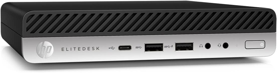 HP EliteDesk 800 G3 DM Intel Core i5-6500T 8GB RAM 256GB SSD Mini Desktop (Used)