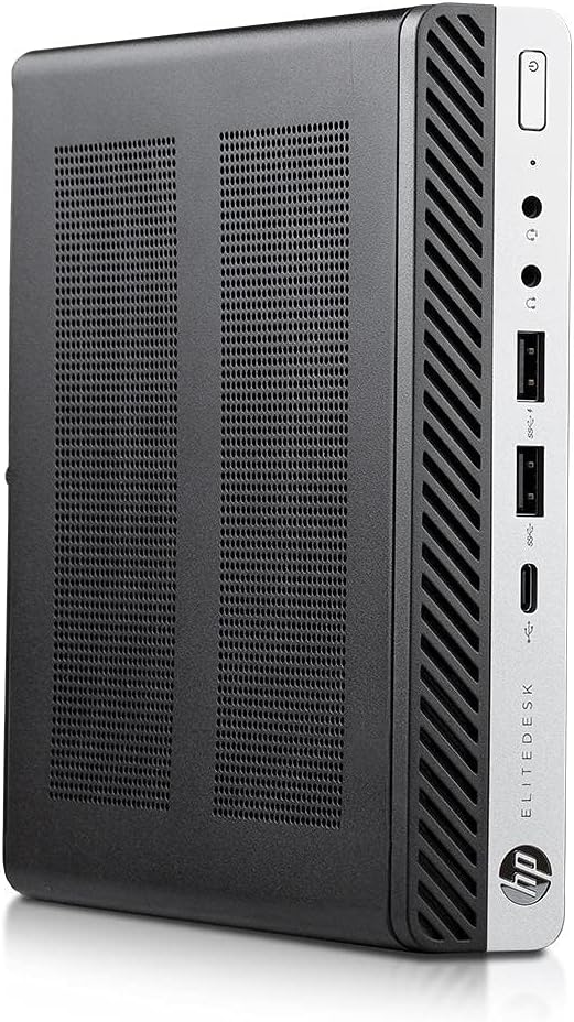 HP EliteDesk 800 G5 Mini High-Performance Desktop Intel Core i5-9500T 16GB RAM 512GB SSD Windows 11 Pro (Used)