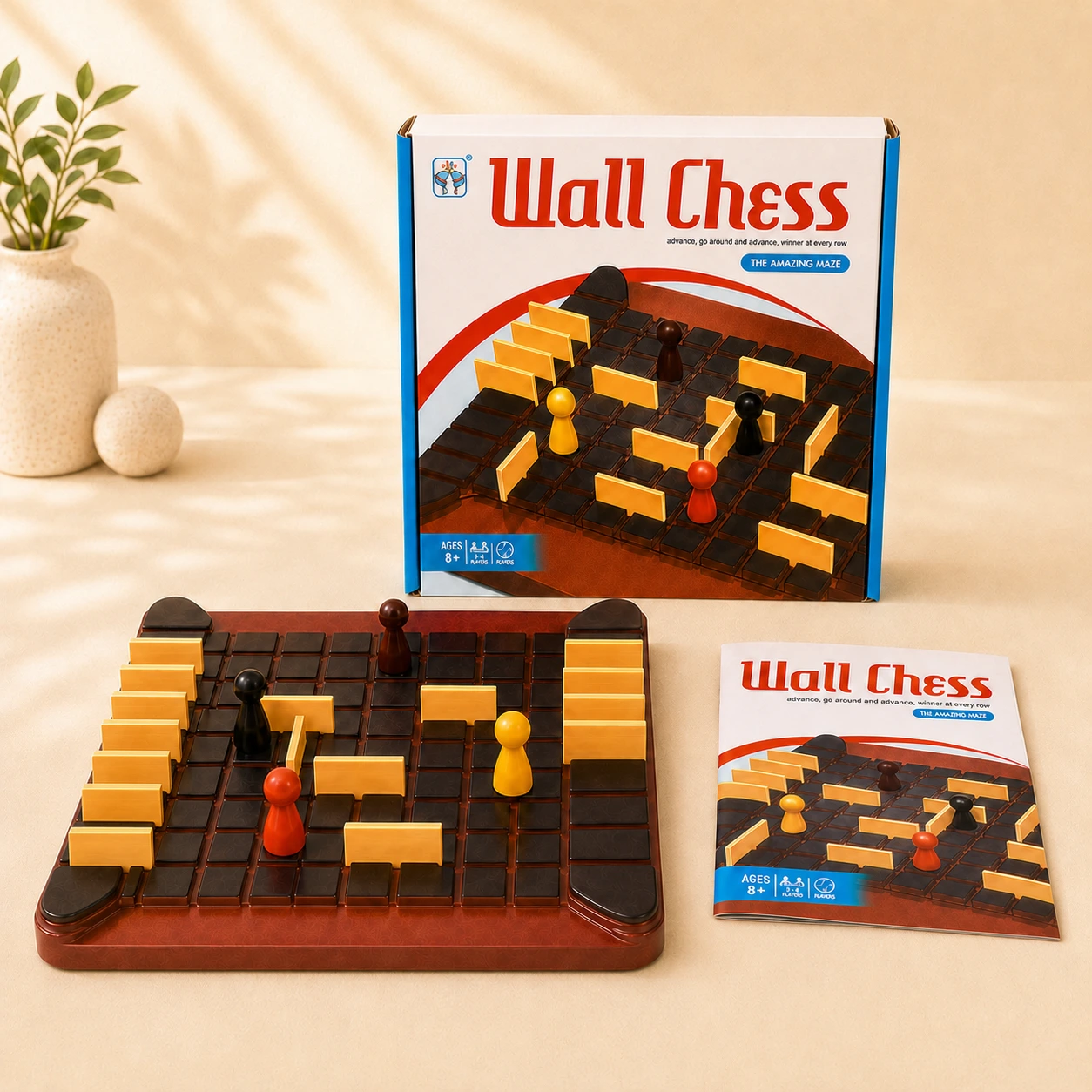 مهمة الهروب الكبرى | Wall Chess