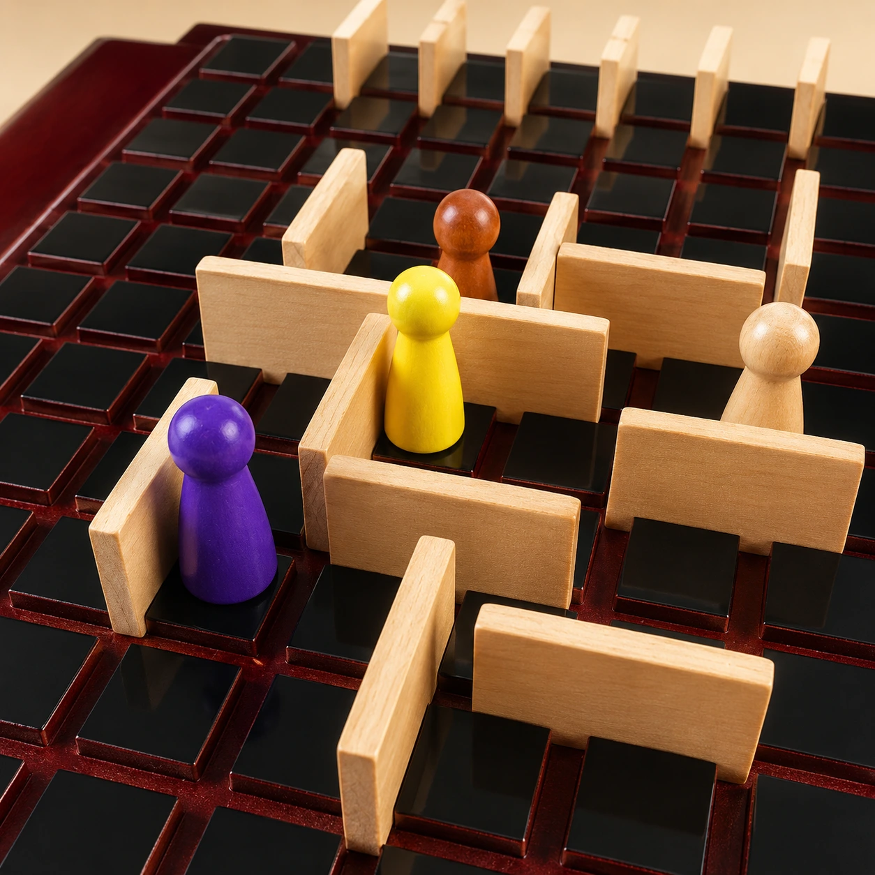 مهمة الهروب الكبرى | Wall Chess