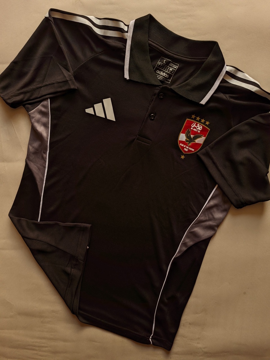 تيشيرت اهلي بولو اسود 2026 