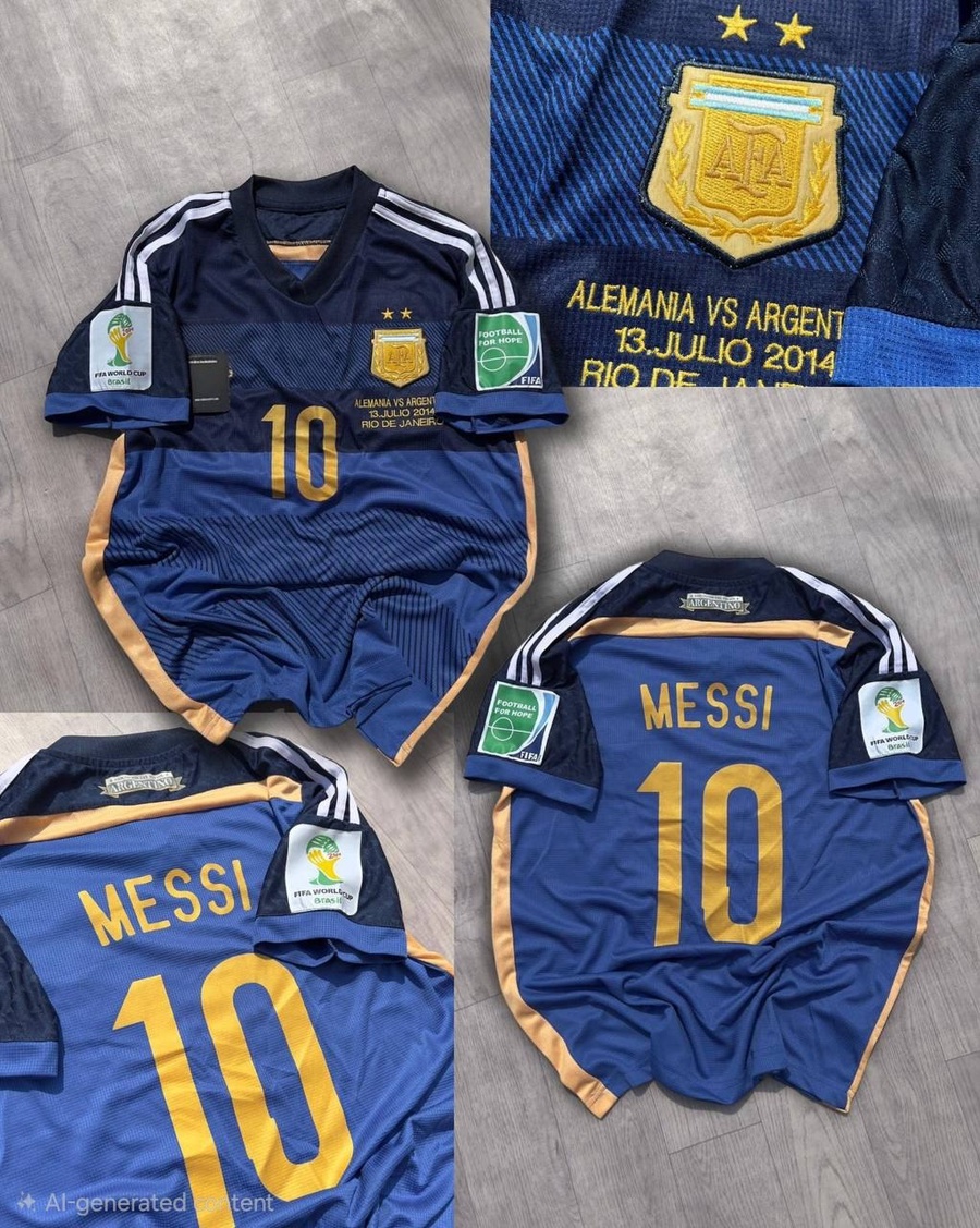 تيشيرت ميسي فاينال كاس عالم 2014