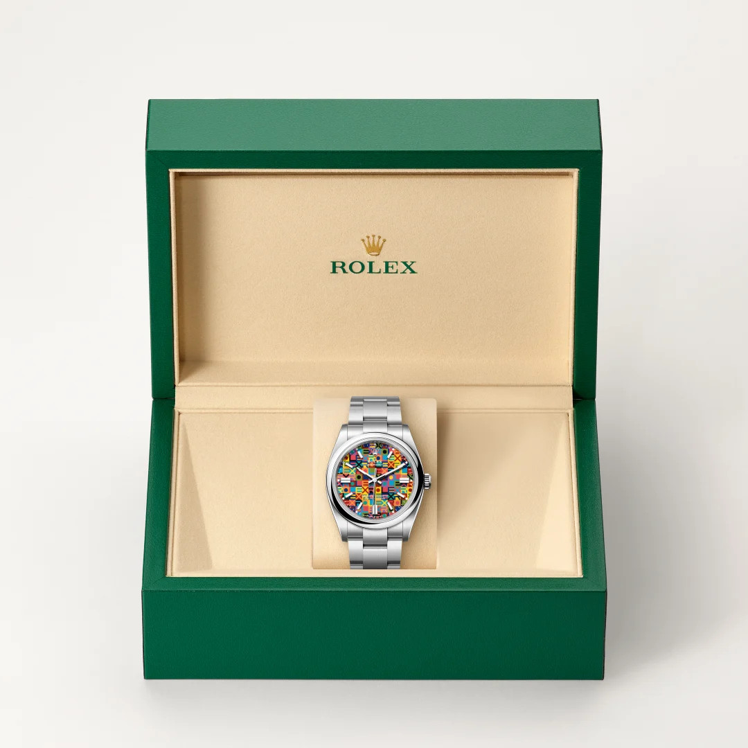 ساعة Rolex Oyster Perpetual نسخة سوبر ماستر كواليتي سويسرية 41mm