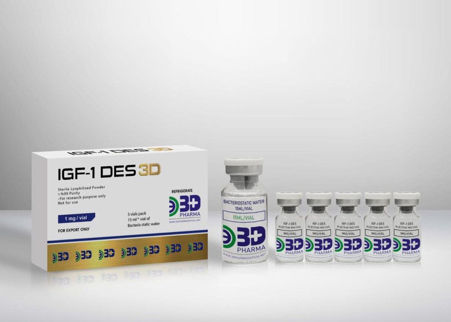3D - IGF-1 DES 1mg Vial