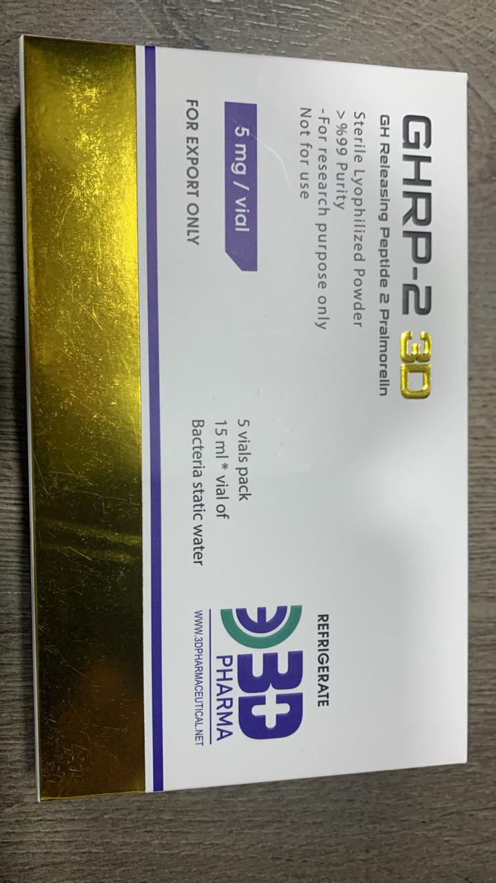 3D - GHRP-2 5mg Vial