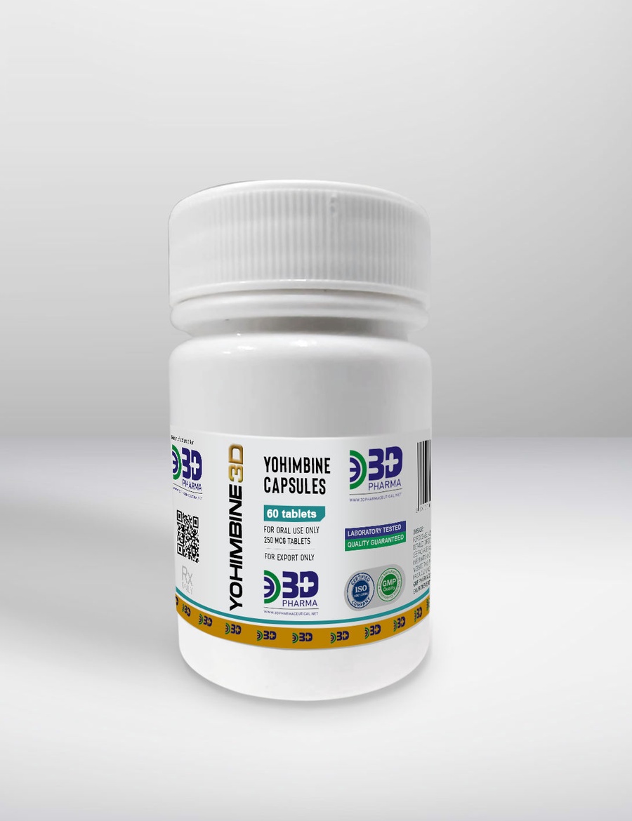3D - YOHIMBINE 60 tab
