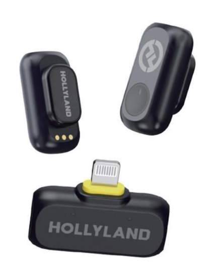 Hollyland LARK A1 Mini Duo 2-Person Wireless Microphone System M18L1
