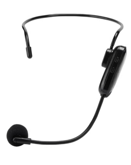 Generic UHF Headset Wireless MicroPhone - Black
