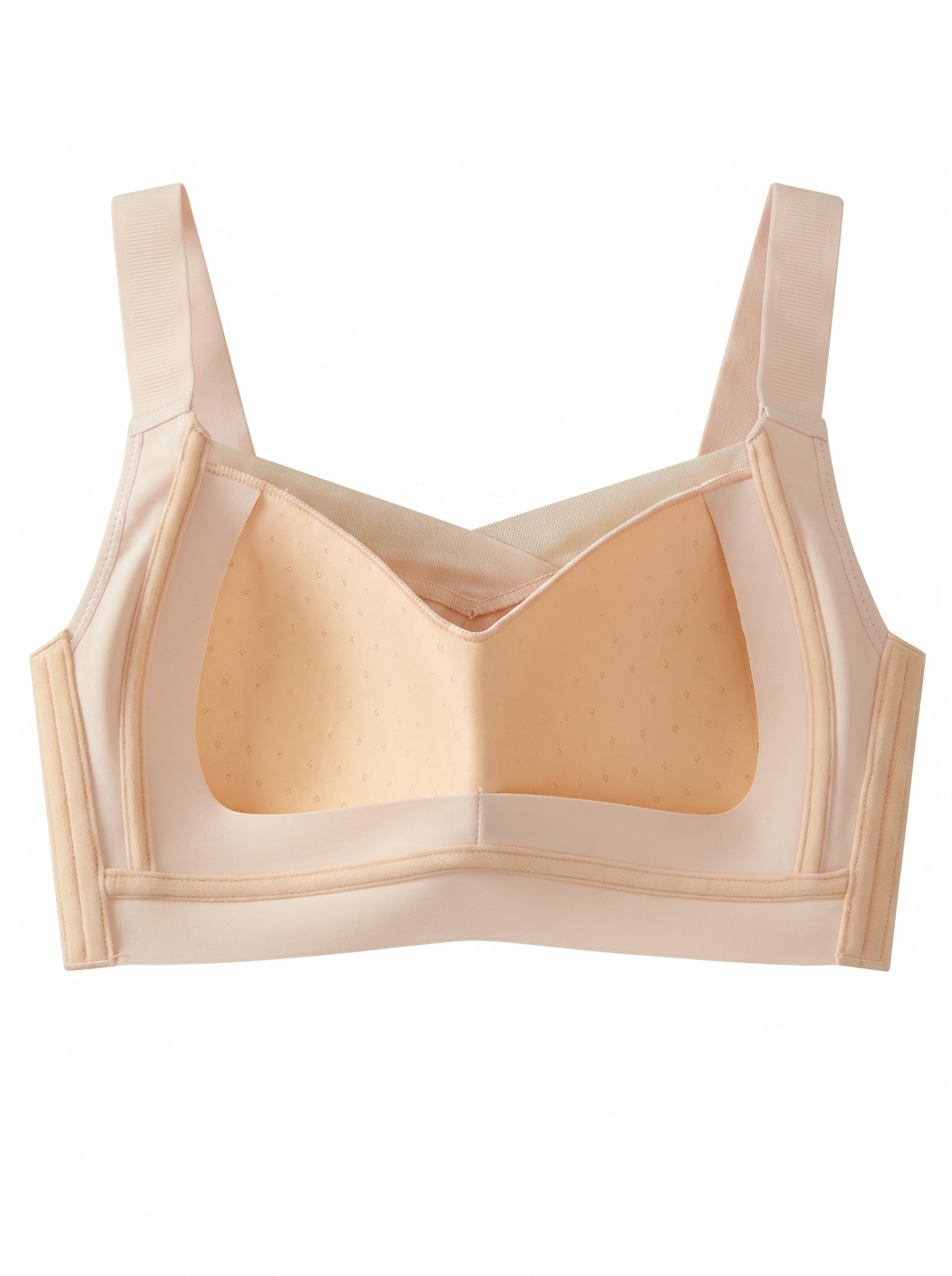 Latex-Full Coverage Wireless Minimizer Bra