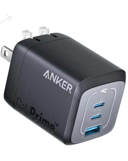 Anker Prime 67W GaN Wall Charger (3 Ports) A2669