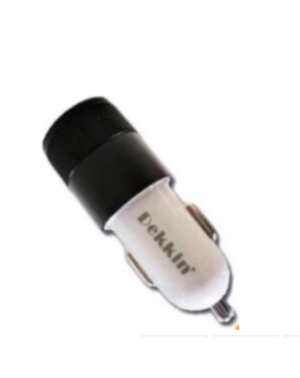 DEKKIN DK-56 Qualcomm Metal Type C Car Charger with PD Output with cable ios BLACK