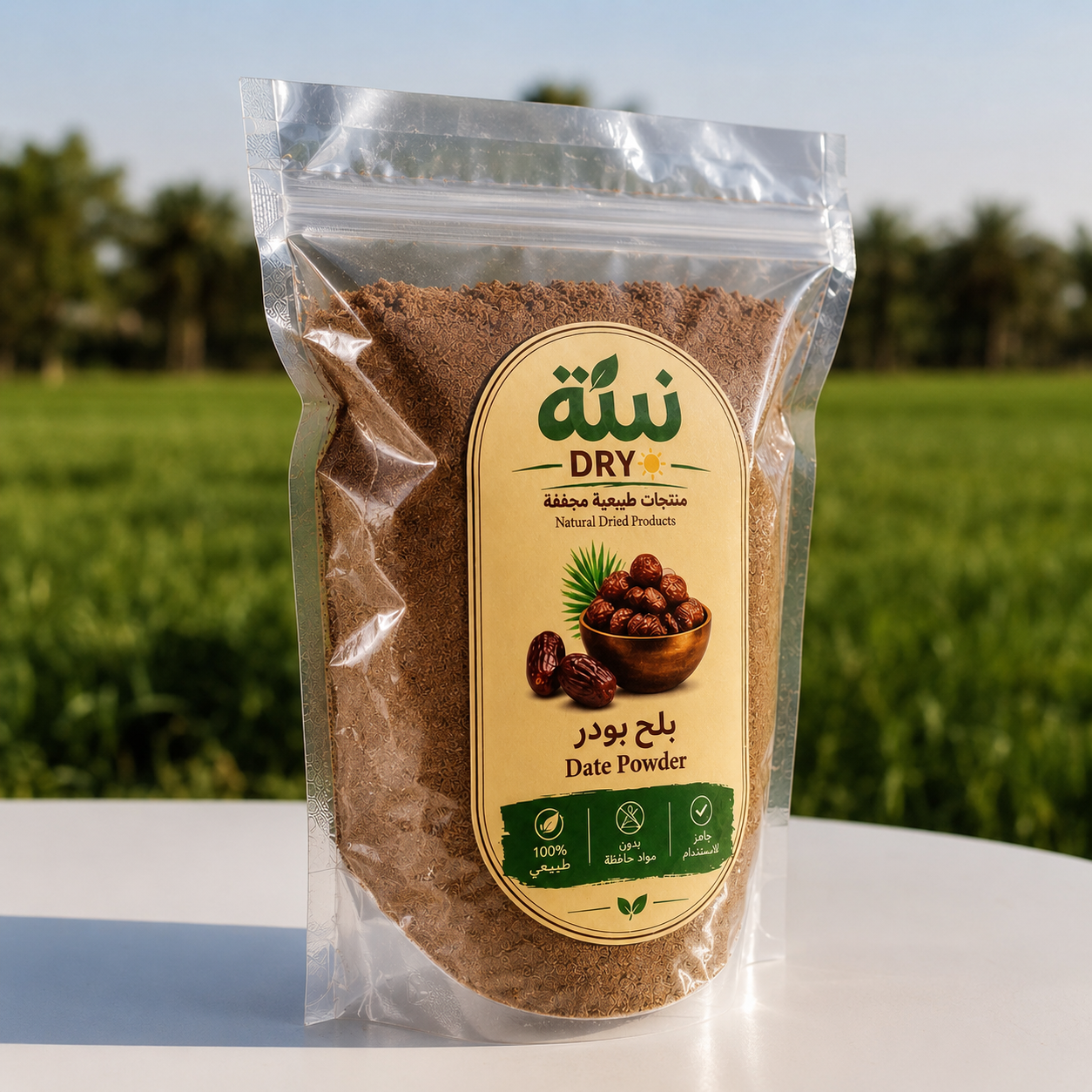 بلح بودر طبيعي 100% 