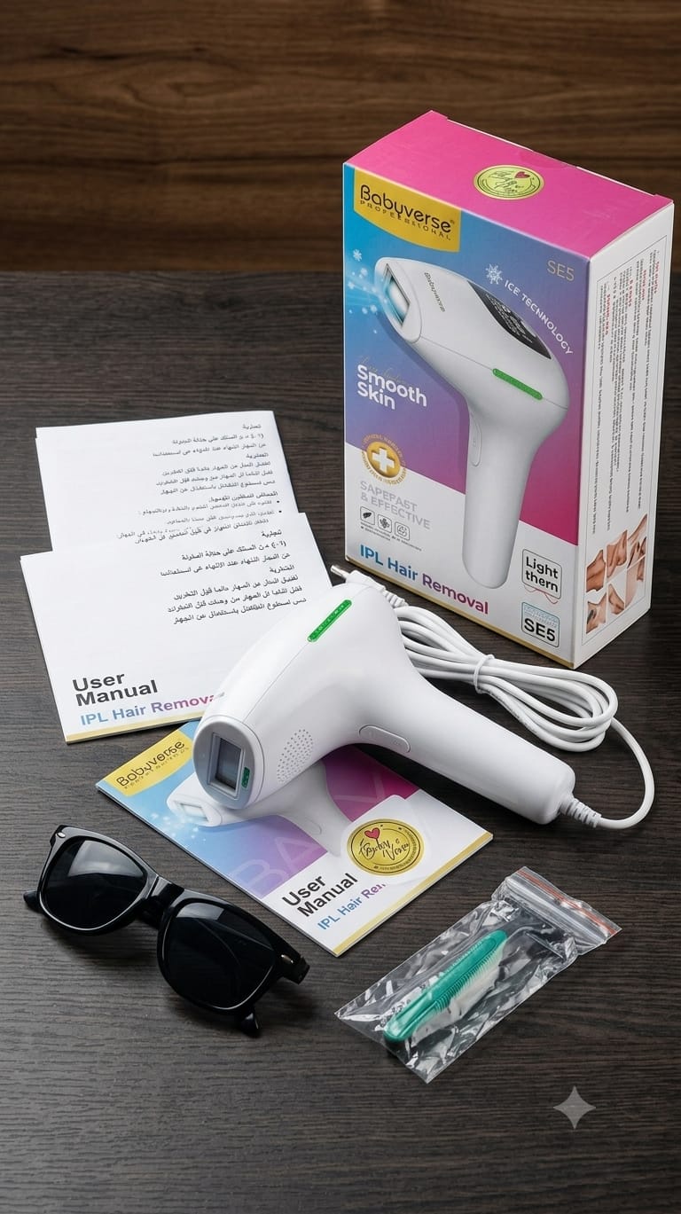 جهاز Babyverse SE5 لإزالة الشعر