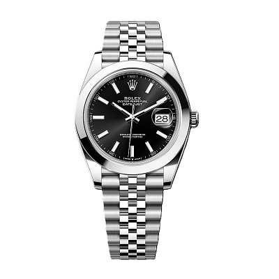 DateJust Black كوبي سويس
