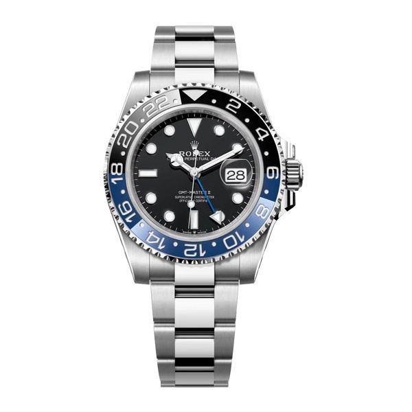 ساعة رولكس GMT باتمان ماكينة سويسرية  Oystersteel Oyster