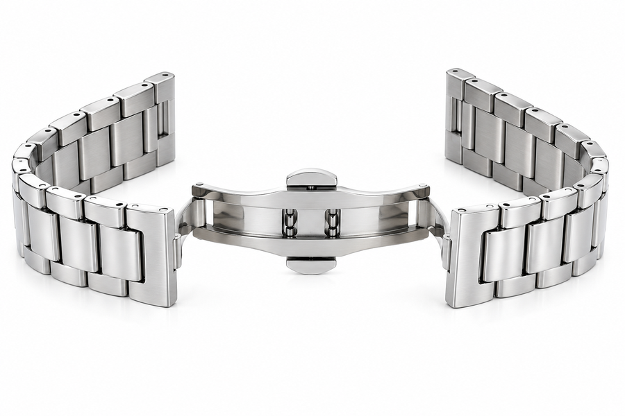 Starkon Navigator S1— Automatic Skeleton Watch | Silver | Blue Face