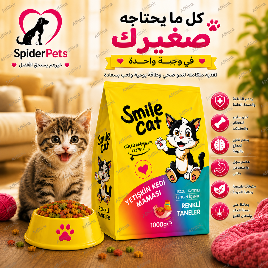 طعام القطط المتنوع