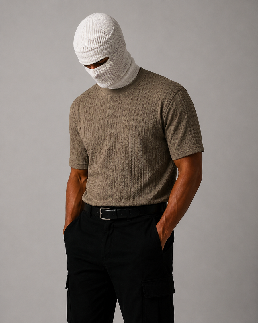 Textured Knit Tee