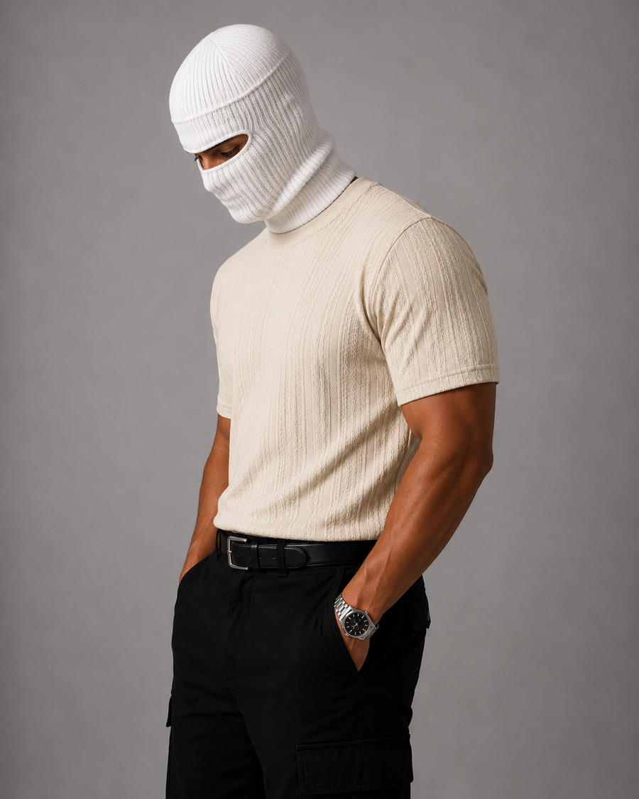 Textured Knit Tee