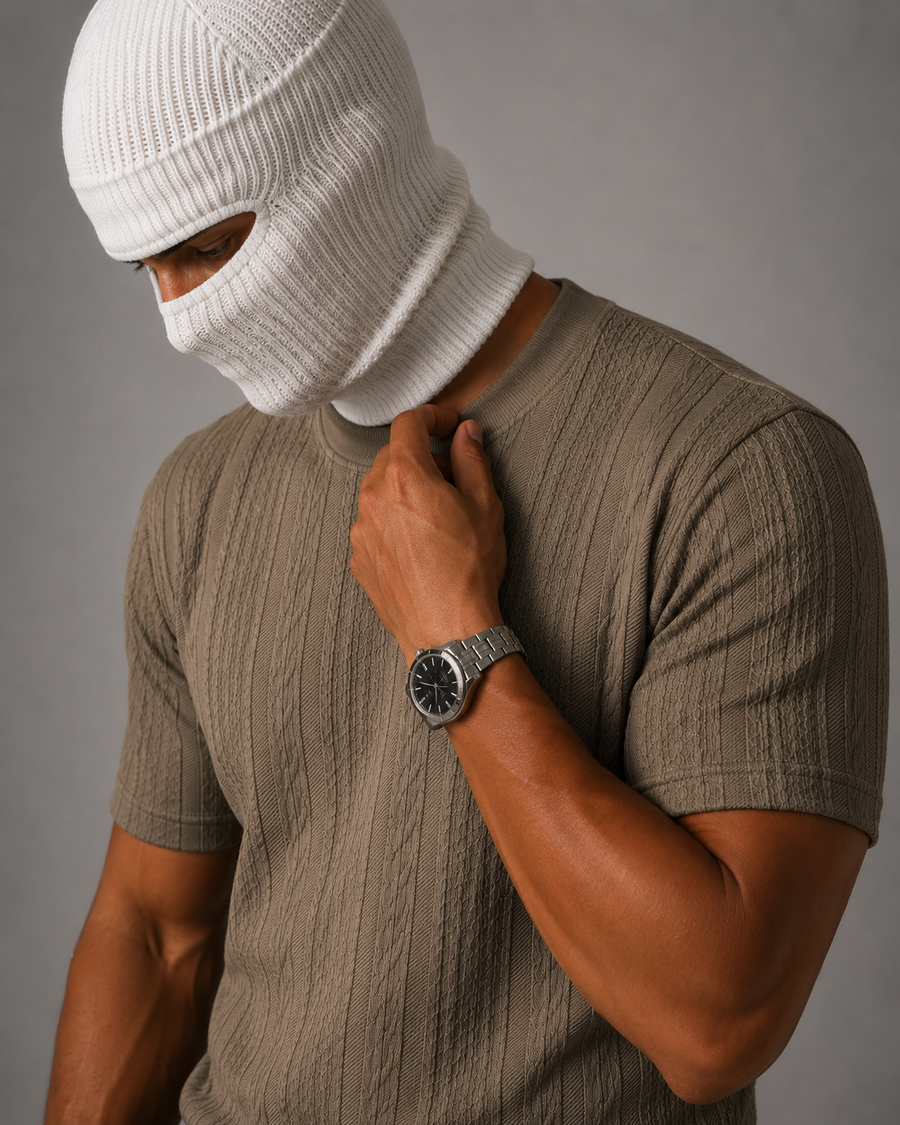 Textured Knit Tee