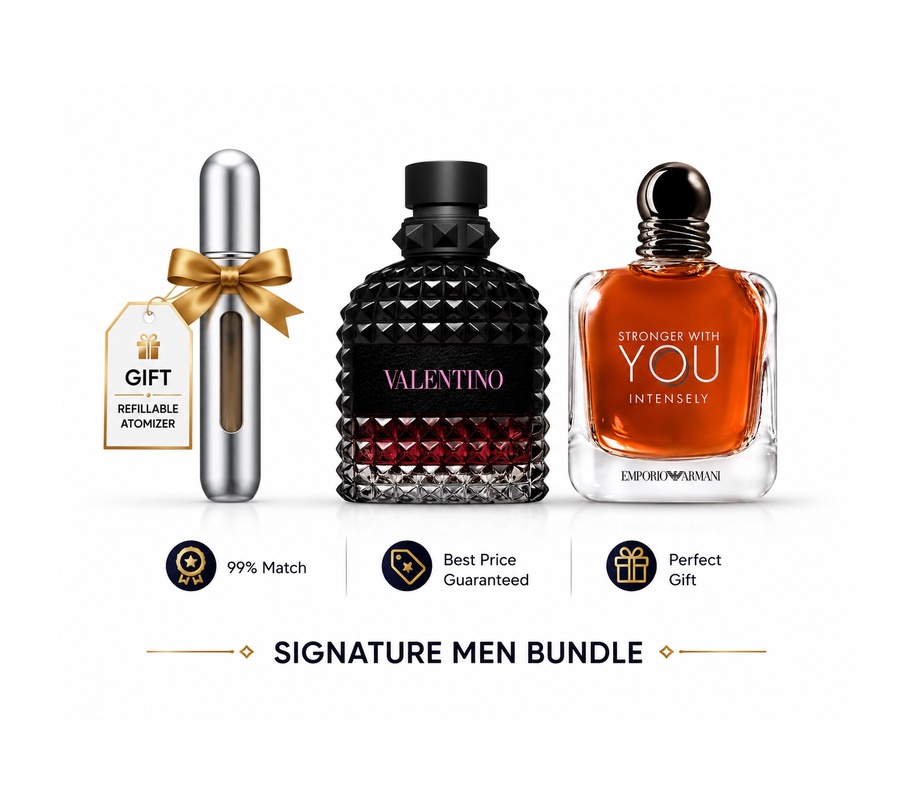 VALENTINO UOMO BORN IN ROMA INTENSE + STRONGER WITH YOU INTENSELY