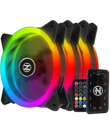 Technozone 3FAN RGB Case Fan-3000 with Remote