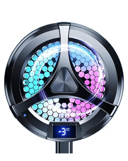 Powerful Fast Cooling - RGB Lighting - Temperature Display